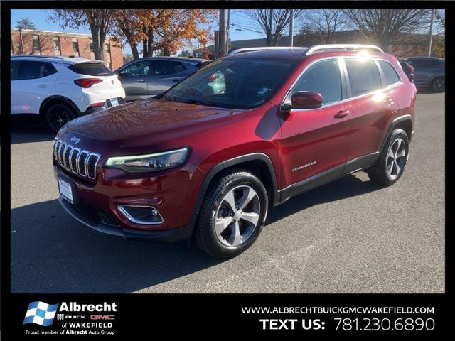 used 2019 Jeep Cherokee car, priced at $17,740