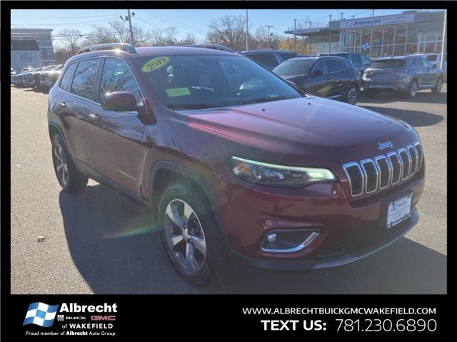 used 2019 Jeep Cherokee car, priced at $17,740