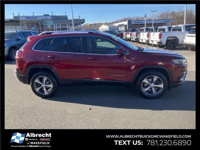 used 2019 Jeep Cherokee car, priced at $17,740