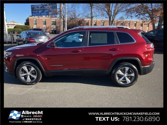 used 2019 Jeep Cherokee car, priced at $17,740