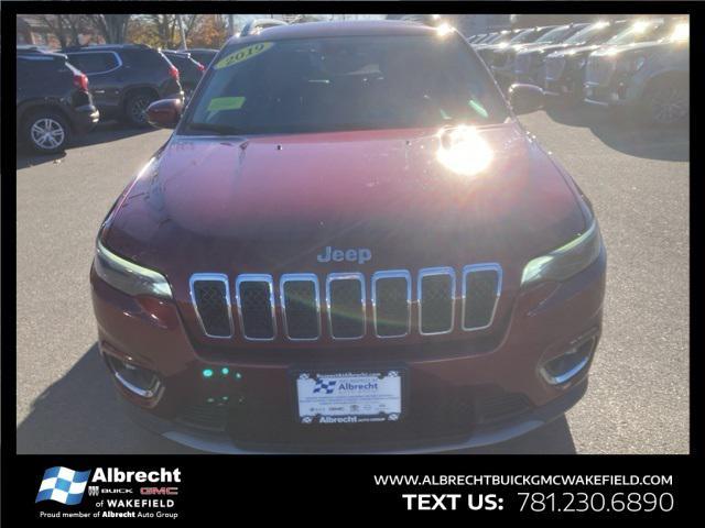 used 2019 Jeep Cherokee car, priced at $17,740