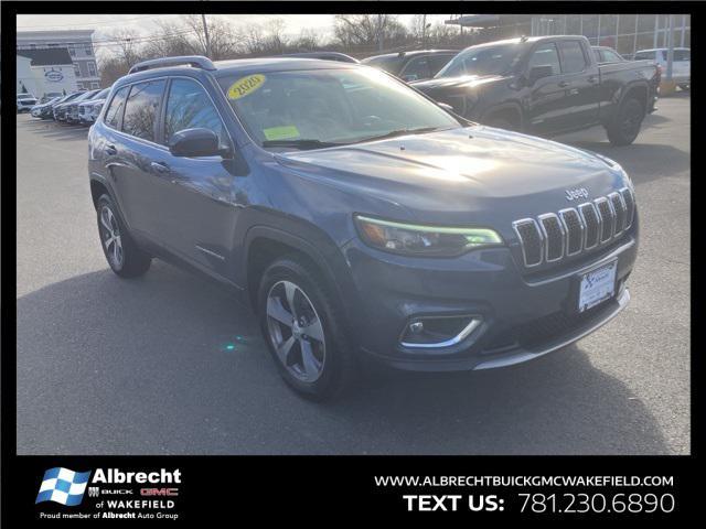 used 2020 Jeep Cherokee car, priced at $19,940