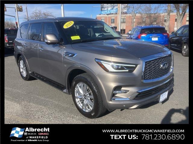 used 2018 INFINITI QX80 car, priced at $21,590