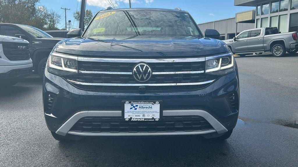 used 2021 Volkswagen Atlas car, priced at $33,487