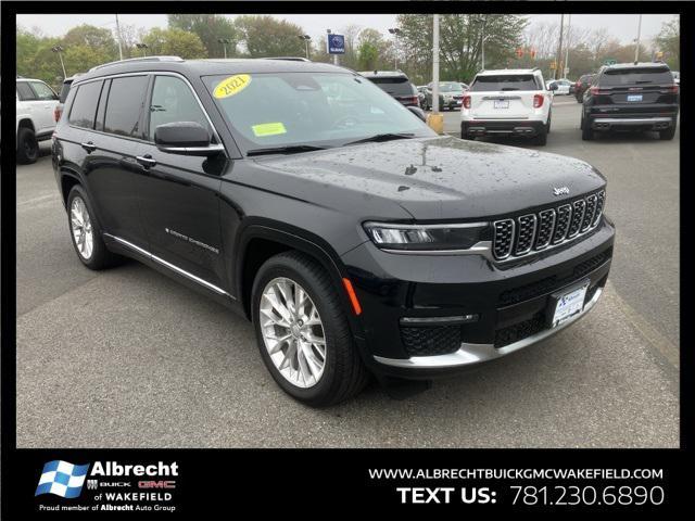used 2021 Jeep Grand Cherokee L car, priced at $38,882