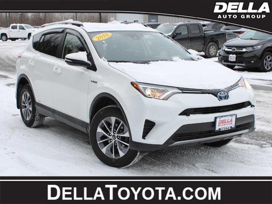 used 2018 Toyota RAV4 Hybrid car, priced at $22,299