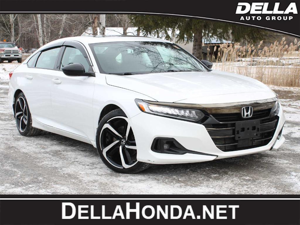 used 2021 Honda Accord car, priced at $19,999