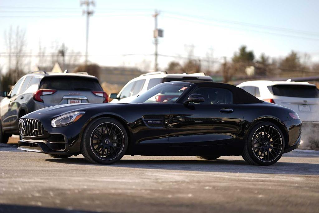 used 2018 Mercedes-Benz AMG GT car, priced at $79,999