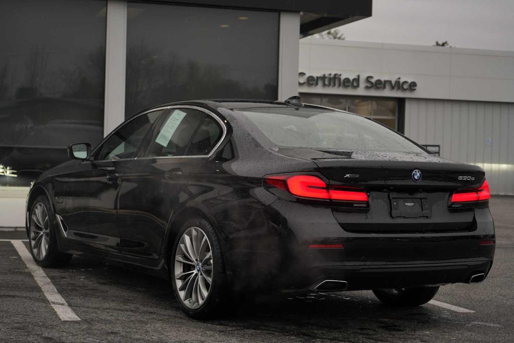 used 2023 BMW 530e car, priced at $34,980