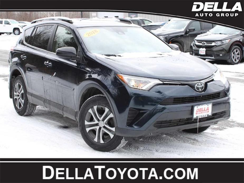 used 2018 Toyota RAV4 car, priced at $17,999