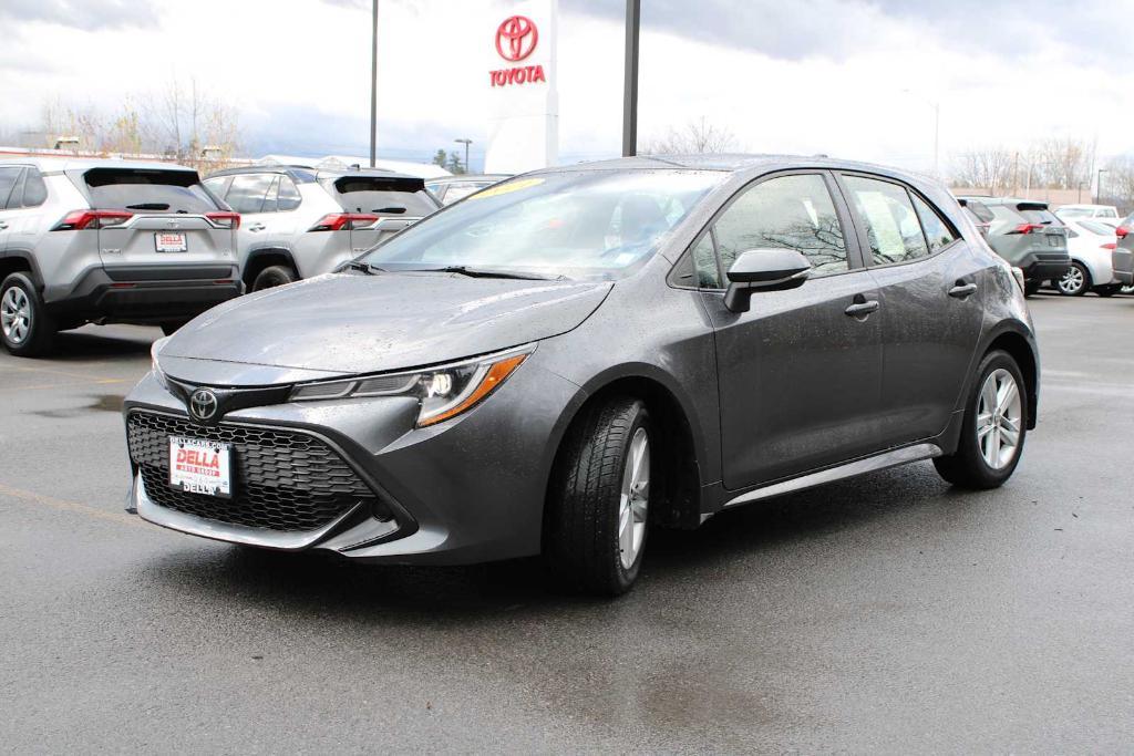 used 2021 Toyota Corolla Hatchback car, priced at $18,700