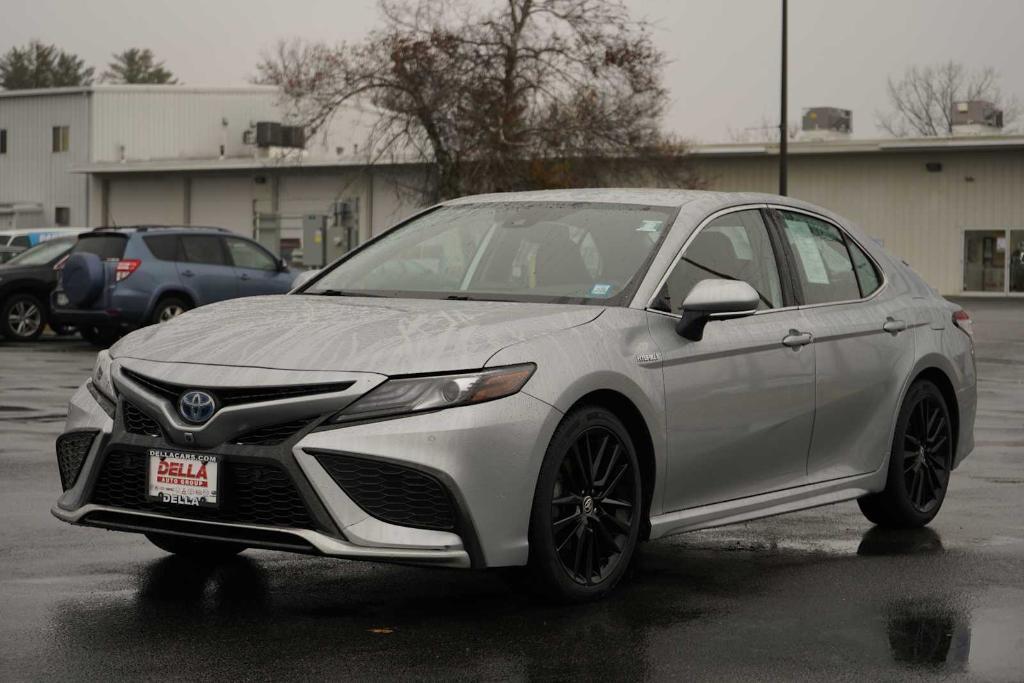 used 2021 Toyota Camry Hybrid car, priced at $27,895