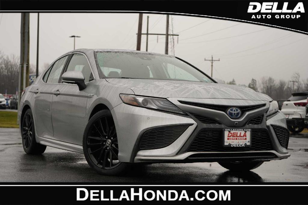 used 2021 Toyota Camry Hybrid car, priced at $27,895