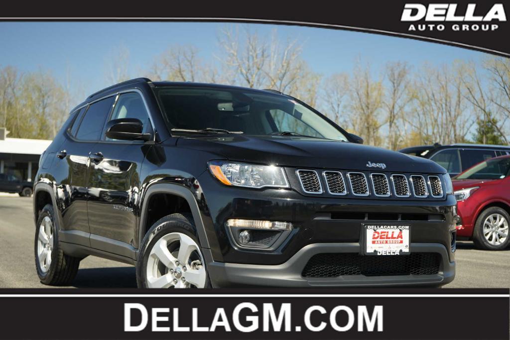 used 2021 Jeep Compass car, priced at $21,370