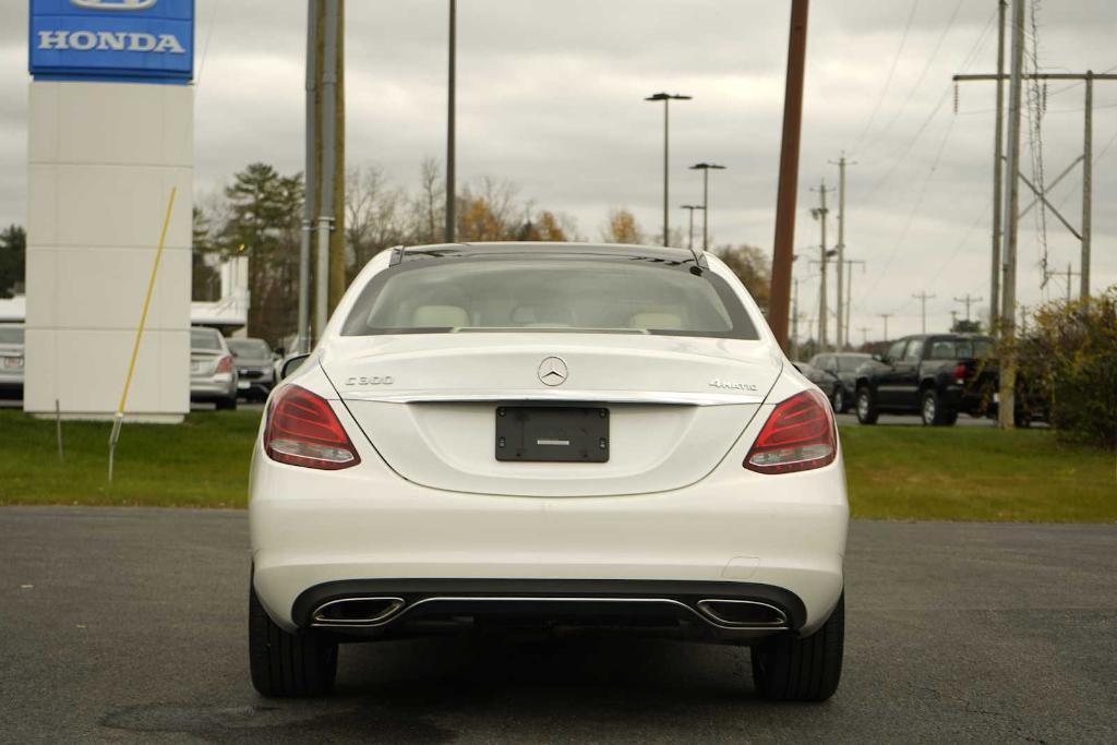 used 2017 Mercedes-Benz C-Class car, priced at $19,780