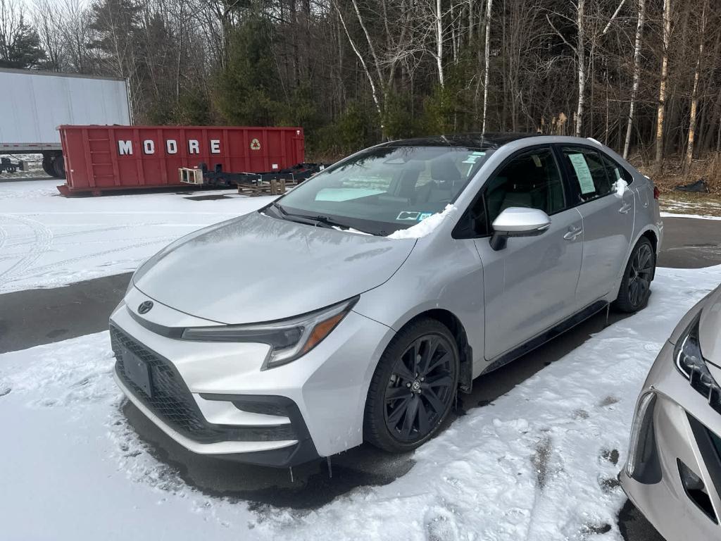 used 2023 Toyota Corolla car, priced at $25,000