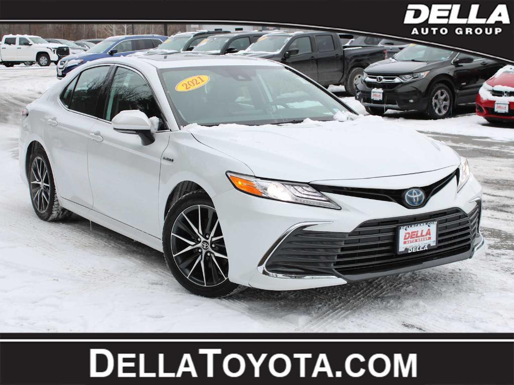 used 2021 Toyota Camry Hybrid car, priced at $26,800