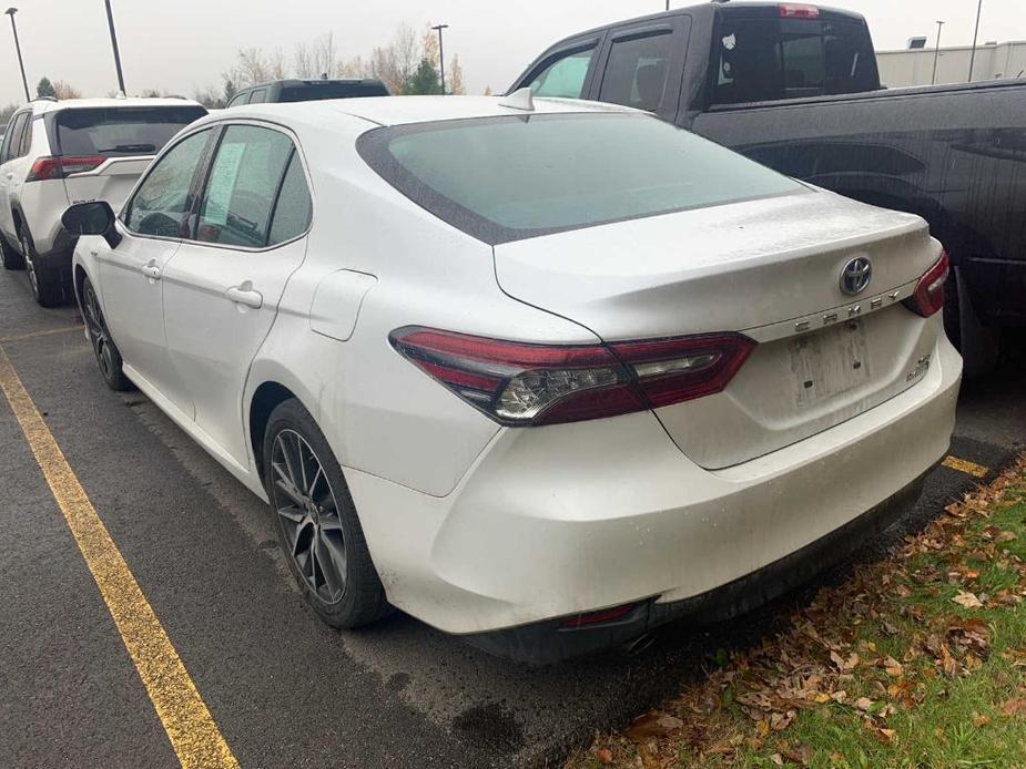 used 2021 Toyota Camry Hybrid car, priced at $27,645