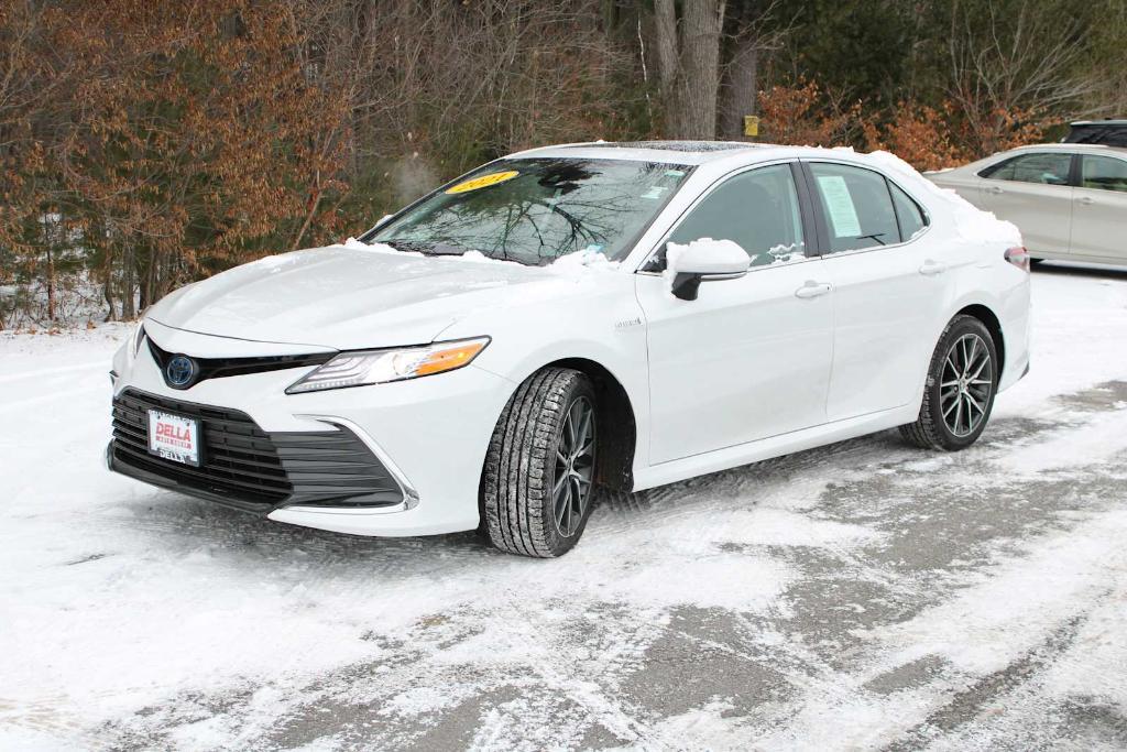 used 2021 Toyota Camry Hybrid car, priced at $26,800