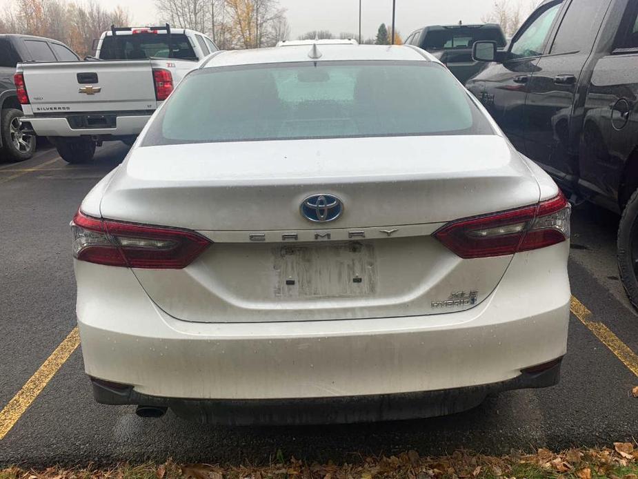 used 2021 Toyota Camry Hybrid car, priced at $27,645