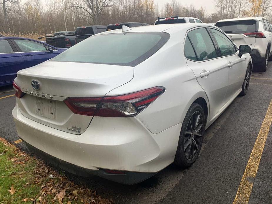 used 2021 Toyota Camry Hybrid car, priced at $27,645