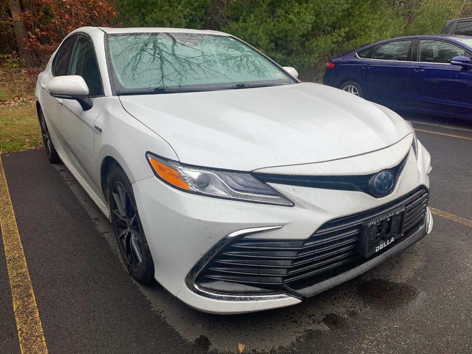 used 2021 Toyota Camry Hybrid car, priced at $27,645