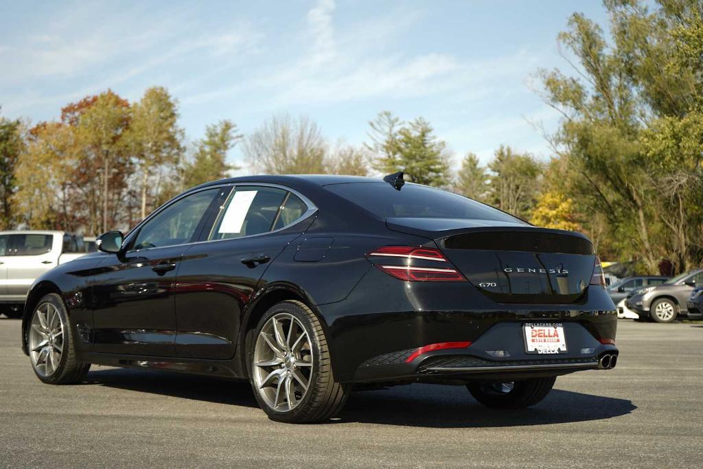 used 2022 Genesis G70 car, priced at $29,980