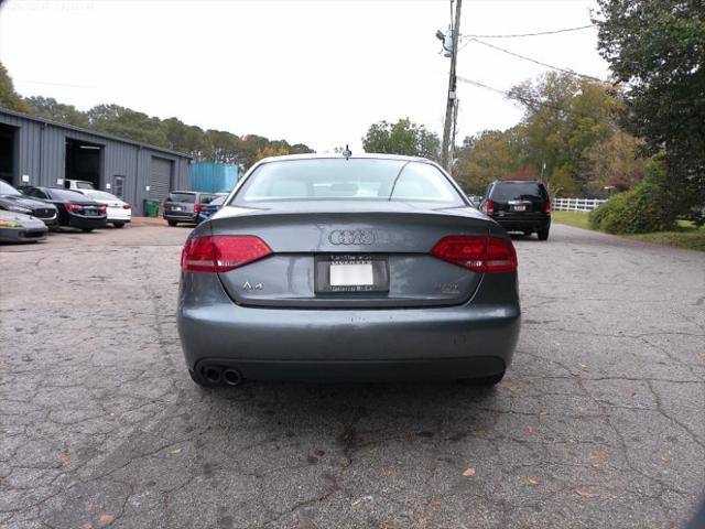 used 2012 Audi A4 car, priced at $6,500