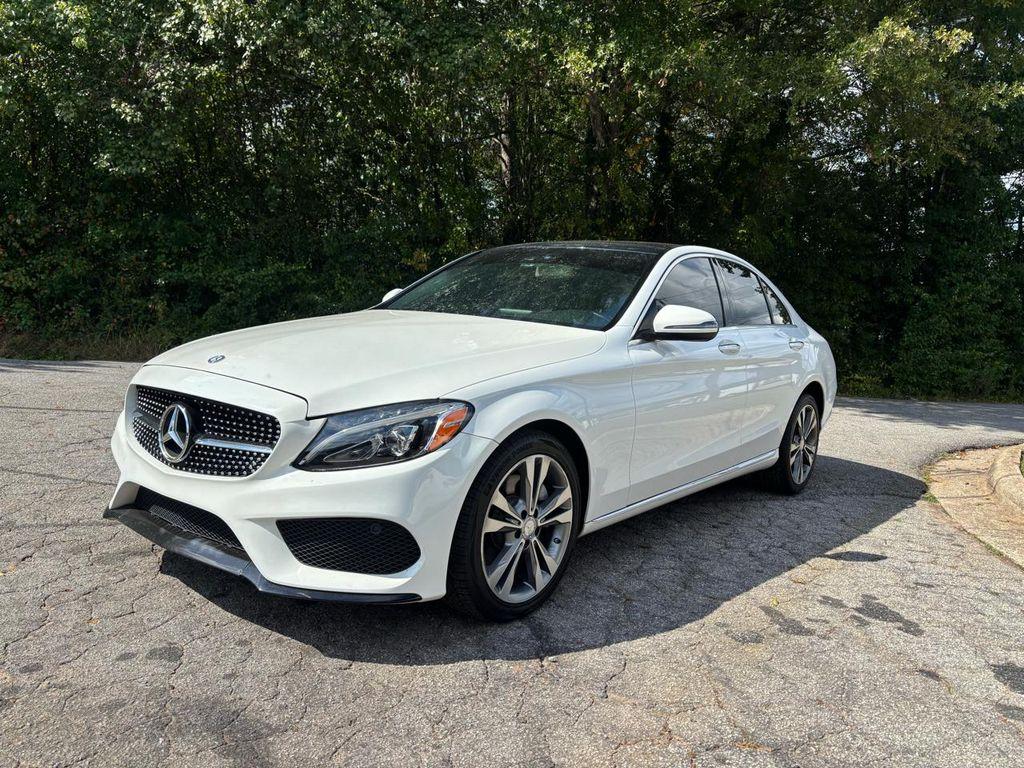 used 2017 Mercedes-Benz C-Class car, priced at $14,999