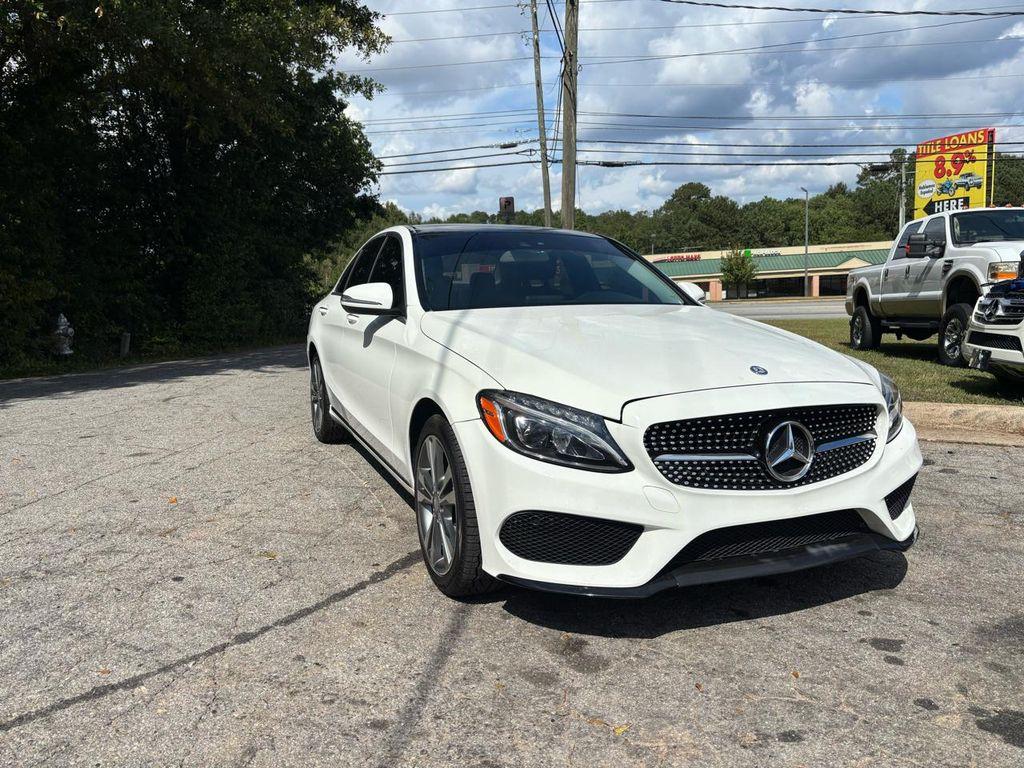 used 2017 Mercedes-Benz C-Class car, priced at $14,999