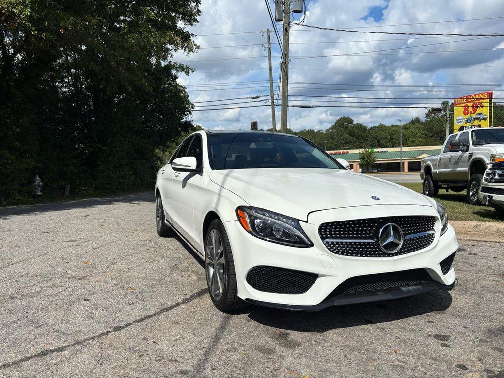 used 2017 Mercedes-Benz C-Class car, priced at $14,999