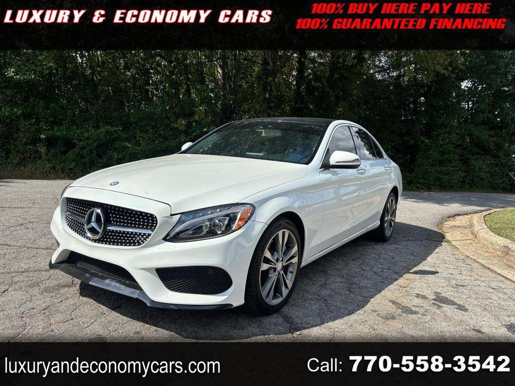 used 2017 Mercedes-Benz C-Class car, priced at $14,999