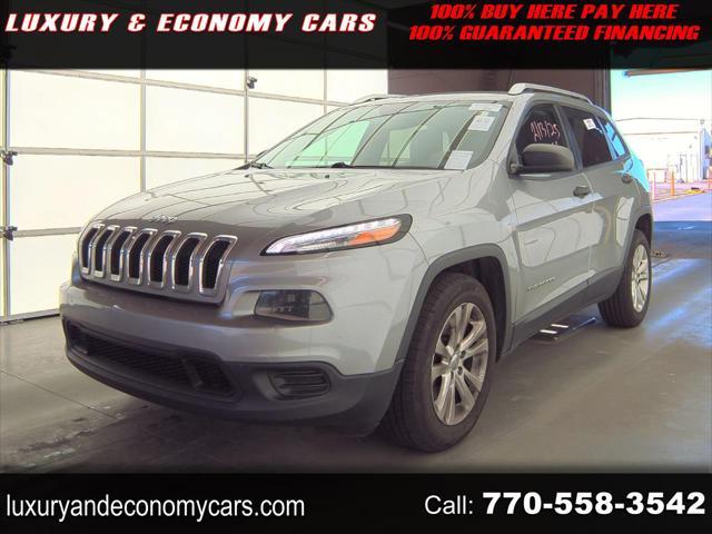 used 2015 Jeep Cherokee car, priced at $8,500