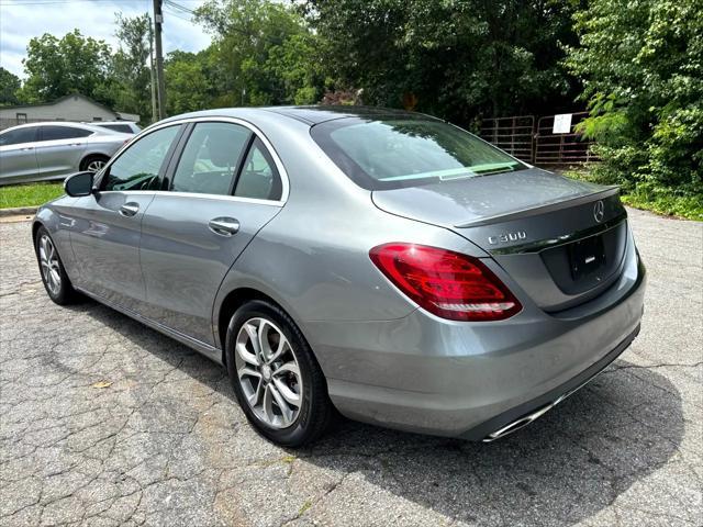 used 2015 Mercedes-Benz C-Class car, priced at $8,999