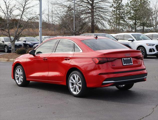 new 2025 Audi A3 car, priced at $43,185