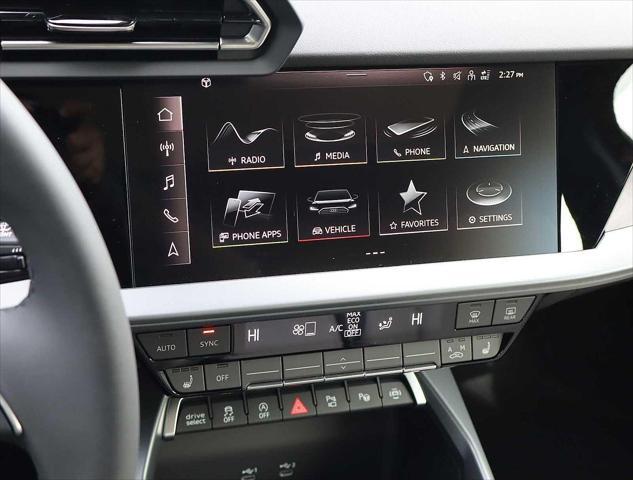new 2025 Audi A3 car, priced at $40,185