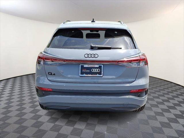 new 2025 Audi Q4 e-tron car, priced at $54,970