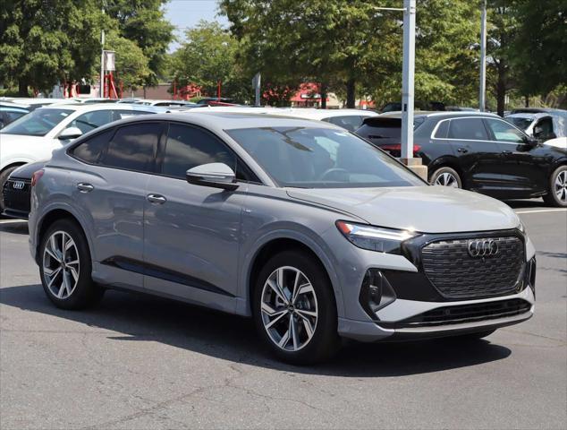 new 2024 Audi Q4 e-tron Sportback car, priced at $66,960