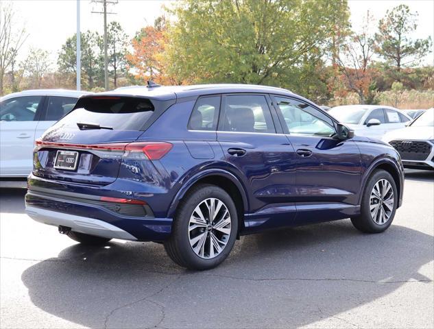 new 2025 Audi Q4 e-tron car, priced at $54,850