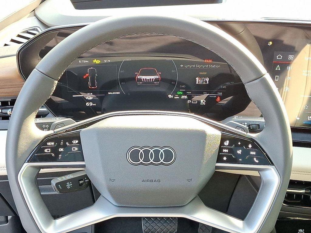 new 2025 Audi Q6 e-tron car, priced at $68,250