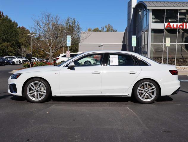 used 2024 Audi A4 car, priced at $49,265