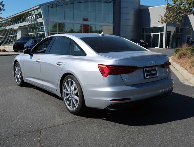 new 2025 Audi A6 car, priced at $63,135