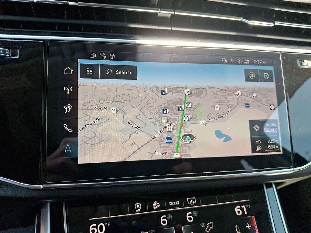 new 2025 Audi Q7 car, priced at $72,205