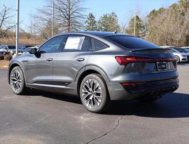 new 2024 Audi Q8 e-tron car, priced at $87,820