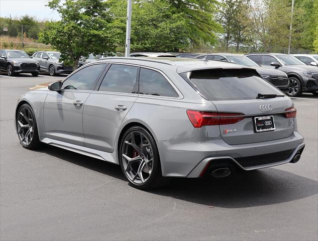 new 2025 Audi RS 6 Avant car, priced at $139,245