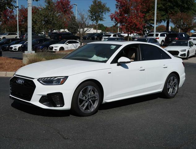 new 2025 Audi A4 car, priced at $47,480