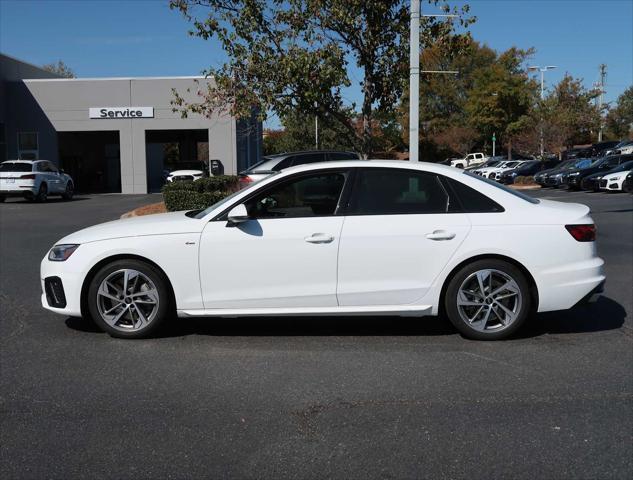 new 2025 Audi A4 car, priced at $47,480