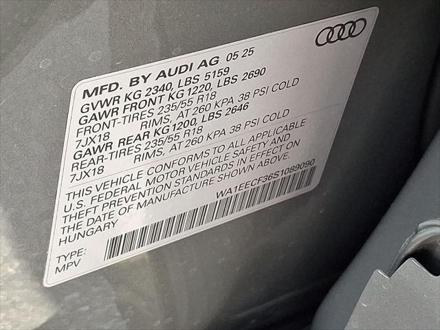 new 2025 Audi Q3 car, priced at $43,950