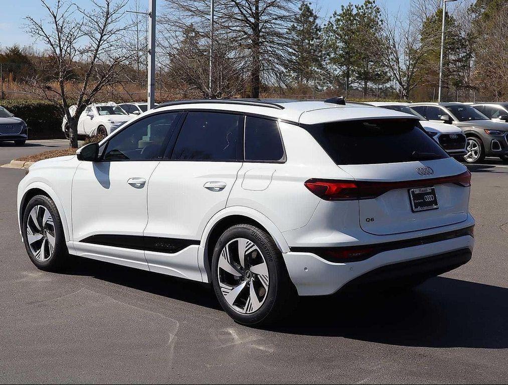 new 2025 Audi Q6 e-tron car, priced at $70,250