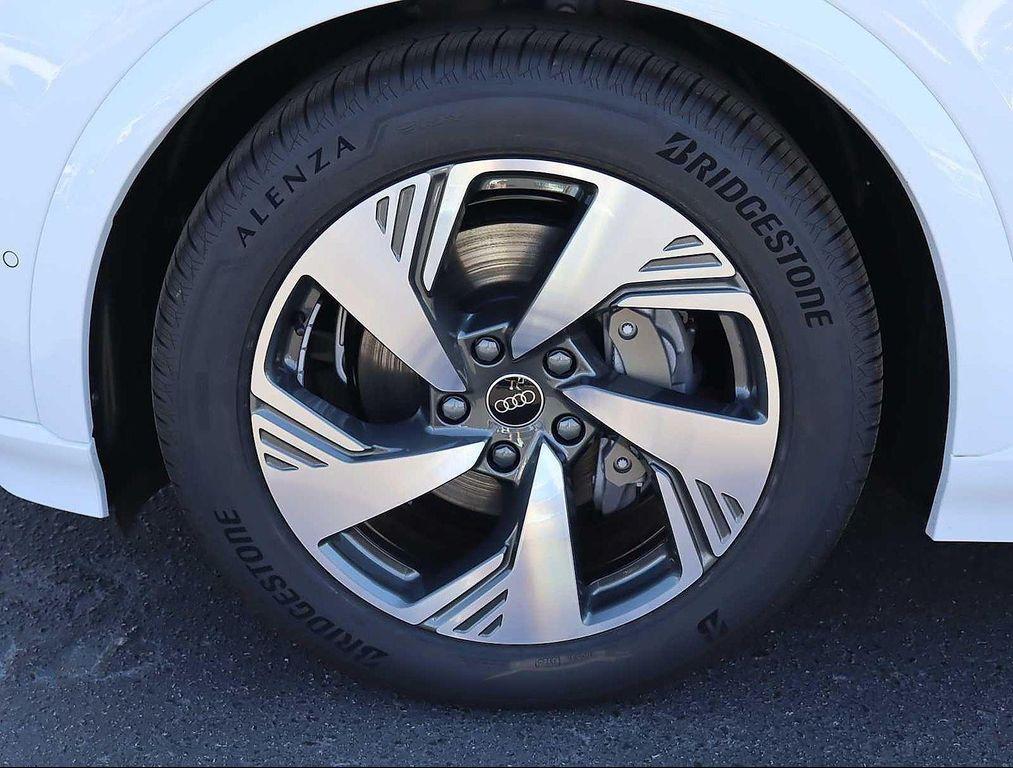 new 2025 Audi Q6 e-tron car, priced at $70,250